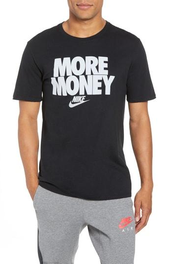 Men's Nike Sportswear More Money T-shirt - Black