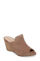 Women's Sole Society Drew Open-toe Wedge Mule .5 M - Brown