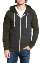 Men's Threads For Thought Raglan Hoodie, Size - Black