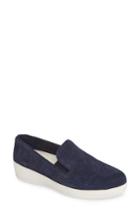 Women's Fitflop(tm) Superskate Slip-on Sneaker .5 M - Blue