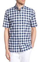 Men's Southern Tide Regular Fit Buffalo Check Sport Shirt - Blue