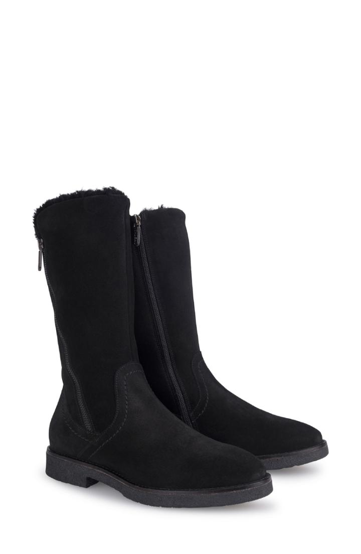 Women's Italeau Karah Genuine Shearling Lined Waterproof Boot Us / 35eu - Black