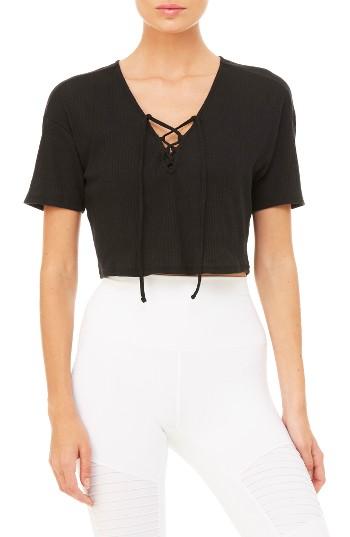 Women's Alo Interlace Top - Blue