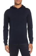Men's Boss Efabio Wool Blend Hoodie - Blue