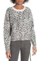 Women's Joie Leopard Print Sweater - Pink