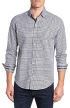 Men's Robert Graham Emmett Tailored Fit Sport Shirt - Black