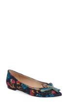 Women's Sam Edelman Rafaella Pointy Toe Ballet Flat .5 M - Blue