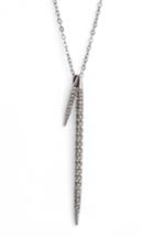 Women's Nadri Kate Pave Spear Pendant Necklace