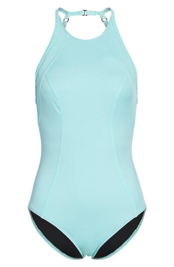 Women's Zella One-piece Swimsuit - Blue/green