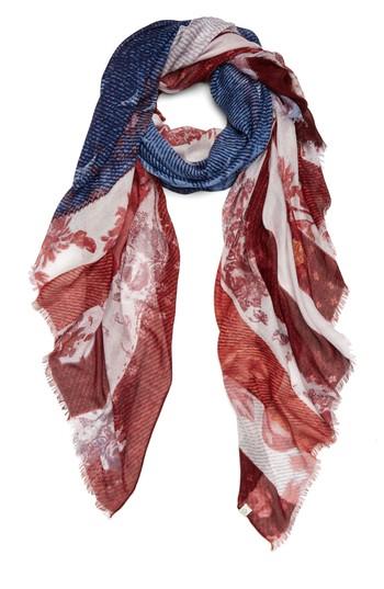 Women's Treasure & Bond Heirloom Flag Print Wrap, Size - Red