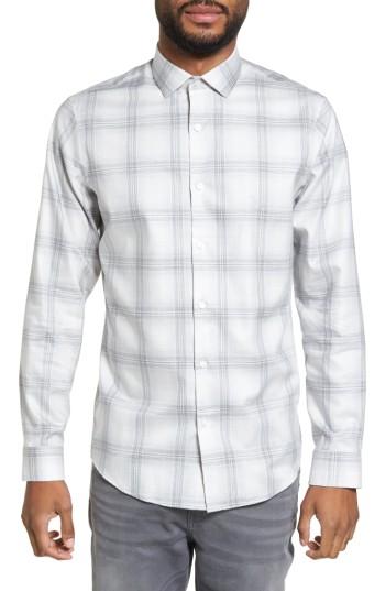 Men's Calibrate Ombre Check Sport Shirt