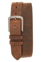 Men's Torino Belts Distressed Waxed Harness Leather Belt