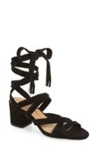 Women's Lucky Brand Idalina Block Heel Sandal .5 M - Black