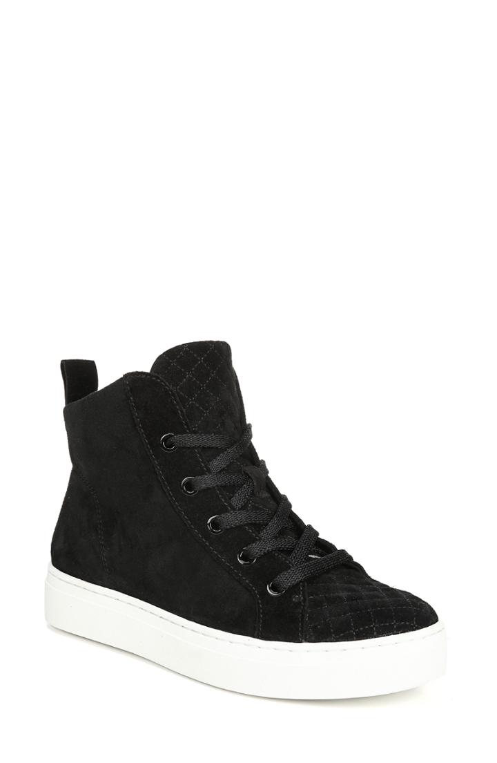 Women's Naturalizer Carrigan High Top Sneaker .5 M - Black