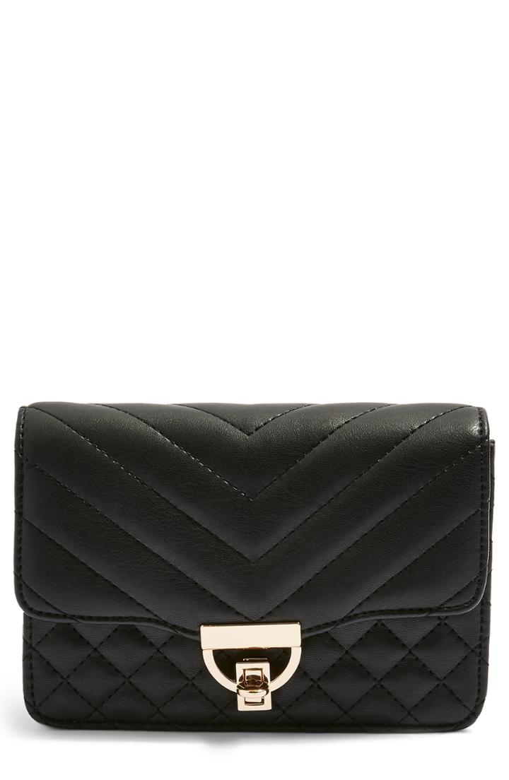 Topshop Prince Quilted Belt Bag -