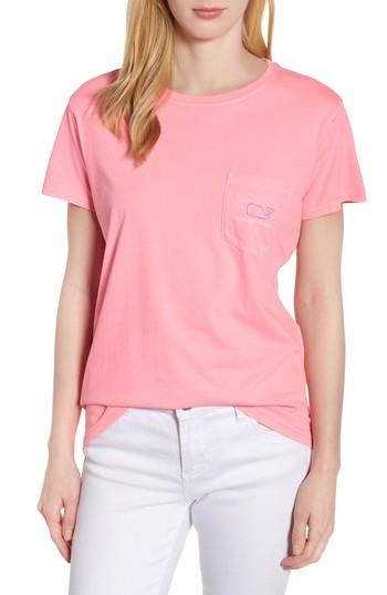 Women's Vineyard Vines Vintage Whale Tee - Pink