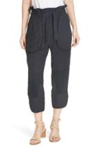 Women's Sea O'keeffe Quilted Patch Crop Pants - Blue