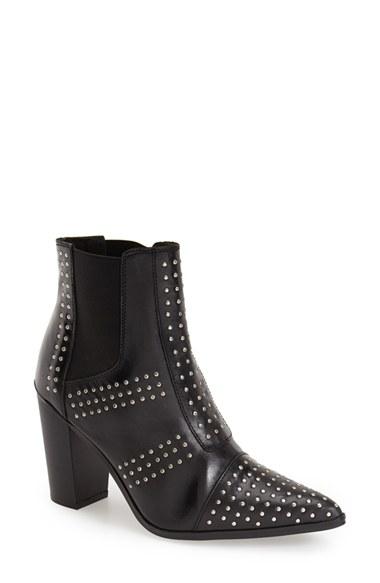 Women's Topshop Studded Pointy Toe Boot,