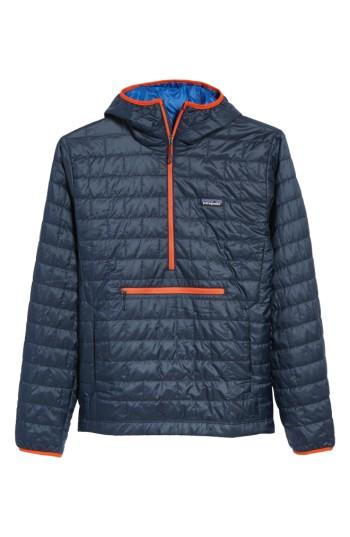 Men's Patagonia Nano Puff Bivy Regular Fit Water Resistant Jacket - Blue