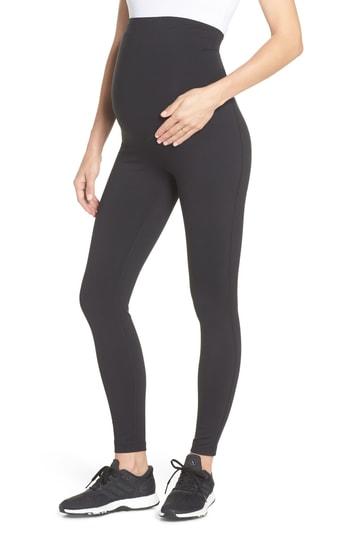 Women's Zella Mamasana Live In Maternity Ankle Leggings, Size - Black