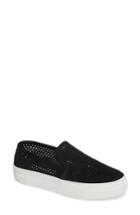 Women's Steve Madden Gills Perforated Slip-on Sneaker M - Black