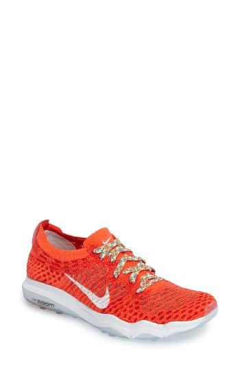 Women's Nike Zoom Fearless City Flyknit Training Shoe M - Red