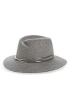 Women's Rag & Bone Zoe Wool Felt Fedora - None