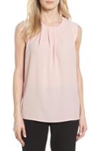 Women's Vince Camuto Pleat Front Blouse - Pink