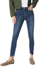Women's Sam Edelman The Kitten Frayed Ankle Skinny Jeans
