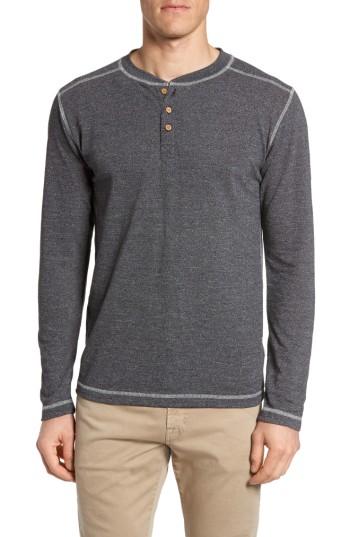 Men's Vintage 1946 Marl French Terry Henley