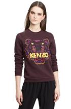 Women's Kenzo Tiger Embroidered Cotton Pullover