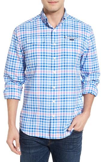 Men's Vineyard Vines Harbor Salt Island Creek Classic Fit Sport Shirt