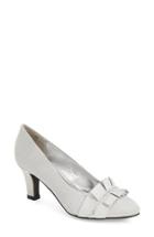 Women's David Tate 'stardust' Jewel Pump .5 N - Metallic