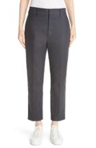 Women's Sofie D'hoore Prior Crop Cotton Gabardine Pants Us / 38 Fr - Blue