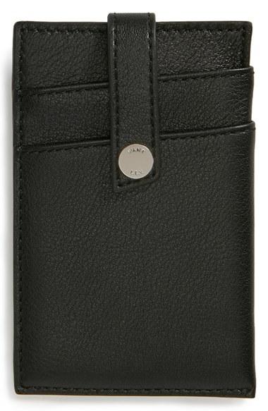 Men's Want Les Essentiels 'kennedy' Money Clip Wallet - Black