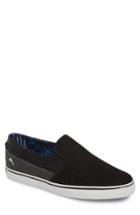 Men's Tommy Bahama Exodus Mesh Slip-on Sneaker M - Black