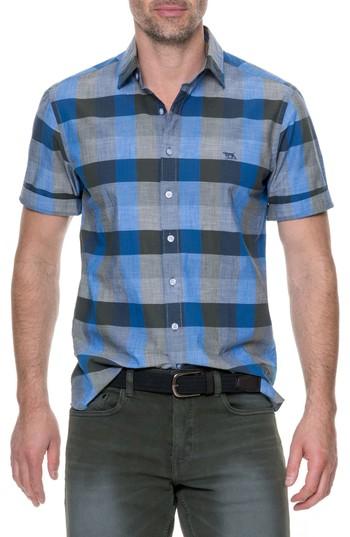 Men's Rodd & Gunn Knighton Fit Sport Shirt, Size X-small - Red