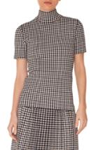 Women's Akris Punto Glen Check Knit Top