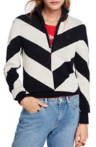 Women's Scotch & Soda Stripe Half-zip Pullover - Blue