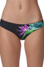 Women's Rip Curl Paradise Cove Hipster Bikini Bottom - Black