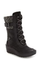 Women's Bionica Garland Waterproof Wedge Boot M - Black