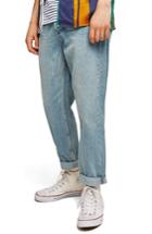 Men's Topman Original Fit Straight Leg Jeans X 32 - Blue
