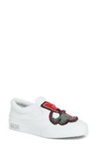Women's Miu Miu Embellished Slip-on Sneaker .5us / 37.5eu - White