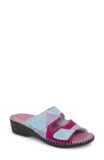Women's David Tate Flex Slide Sandal M - Pink