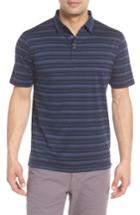 Men's Peter Millar Collection Tides Regular Fit Stripe Polo - Blue/green