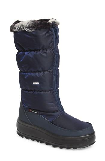 Women's Pajar Toboggan 2 Faux Fur Trim Insulated Waterproof Boot -5.5us / 36eu - Blue