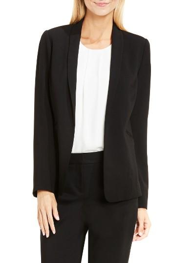 Women's Vince Camuto Shawl Collar Jacket - Black