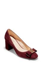 Women's Cole Haan Tali Bow Pump .5 B - Red