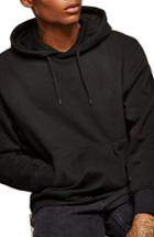 Men's Topman Hoodie - Black