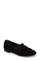 Women's Tamaris Alena Fringe Loafer Eu - Black